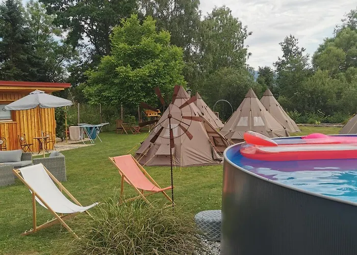 مكان تخييم Privat Glamping Spielberg Spielberg Bei Knittelfeld